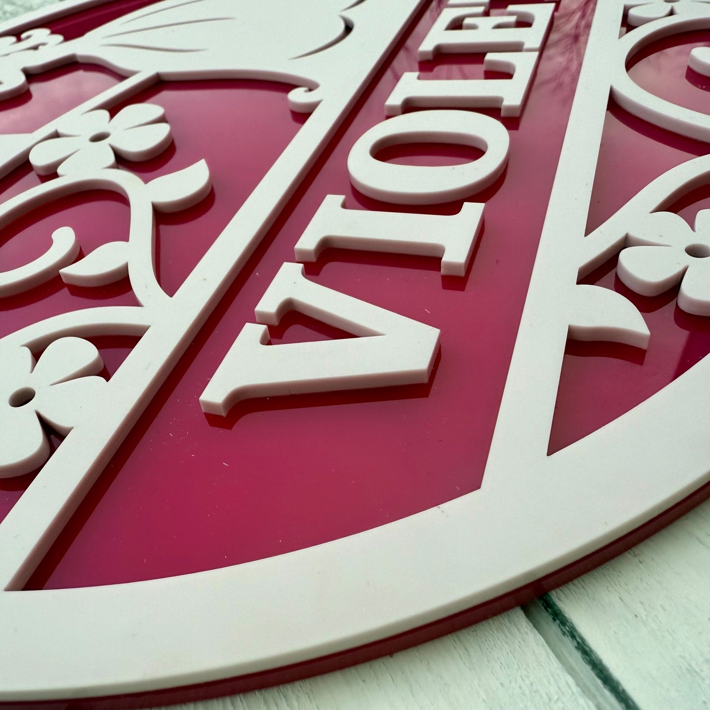 Princess Themed Wall Plaque