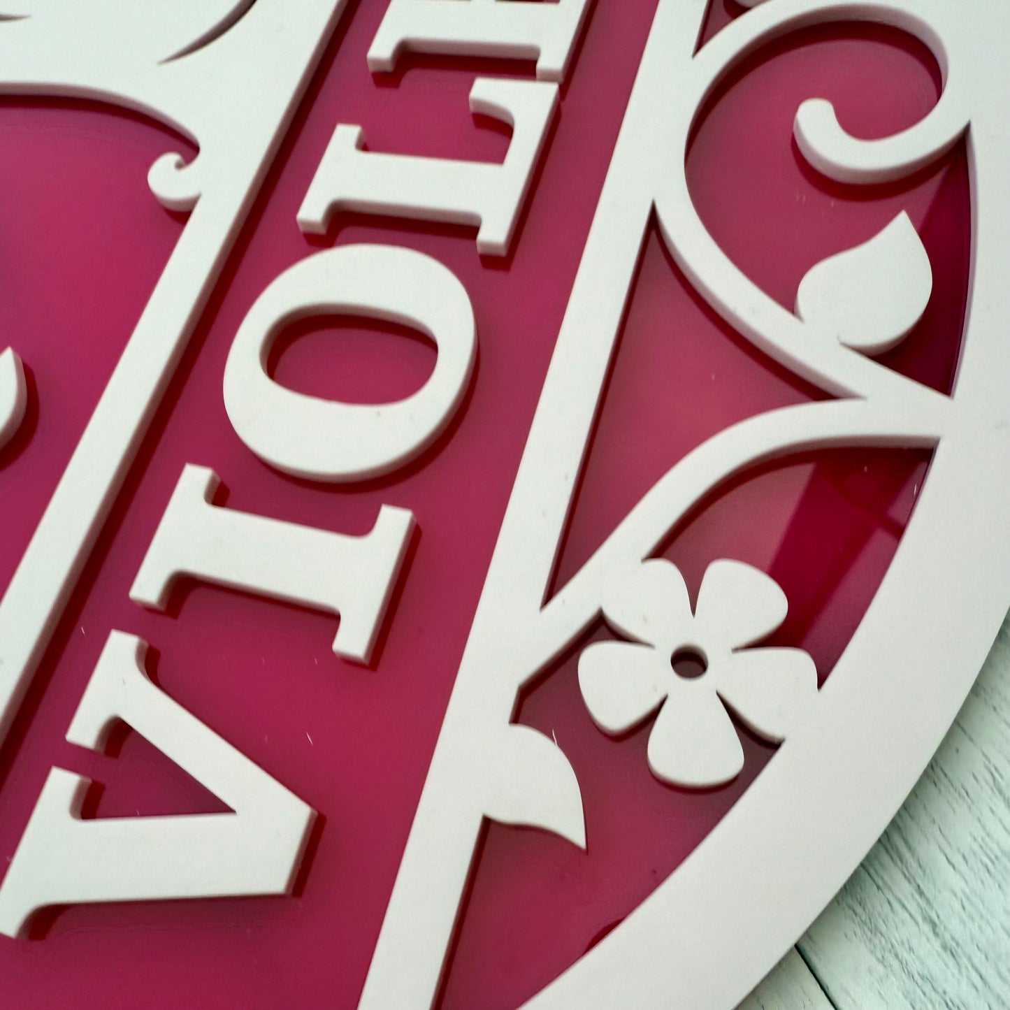 Princess Themed Wall Plaque