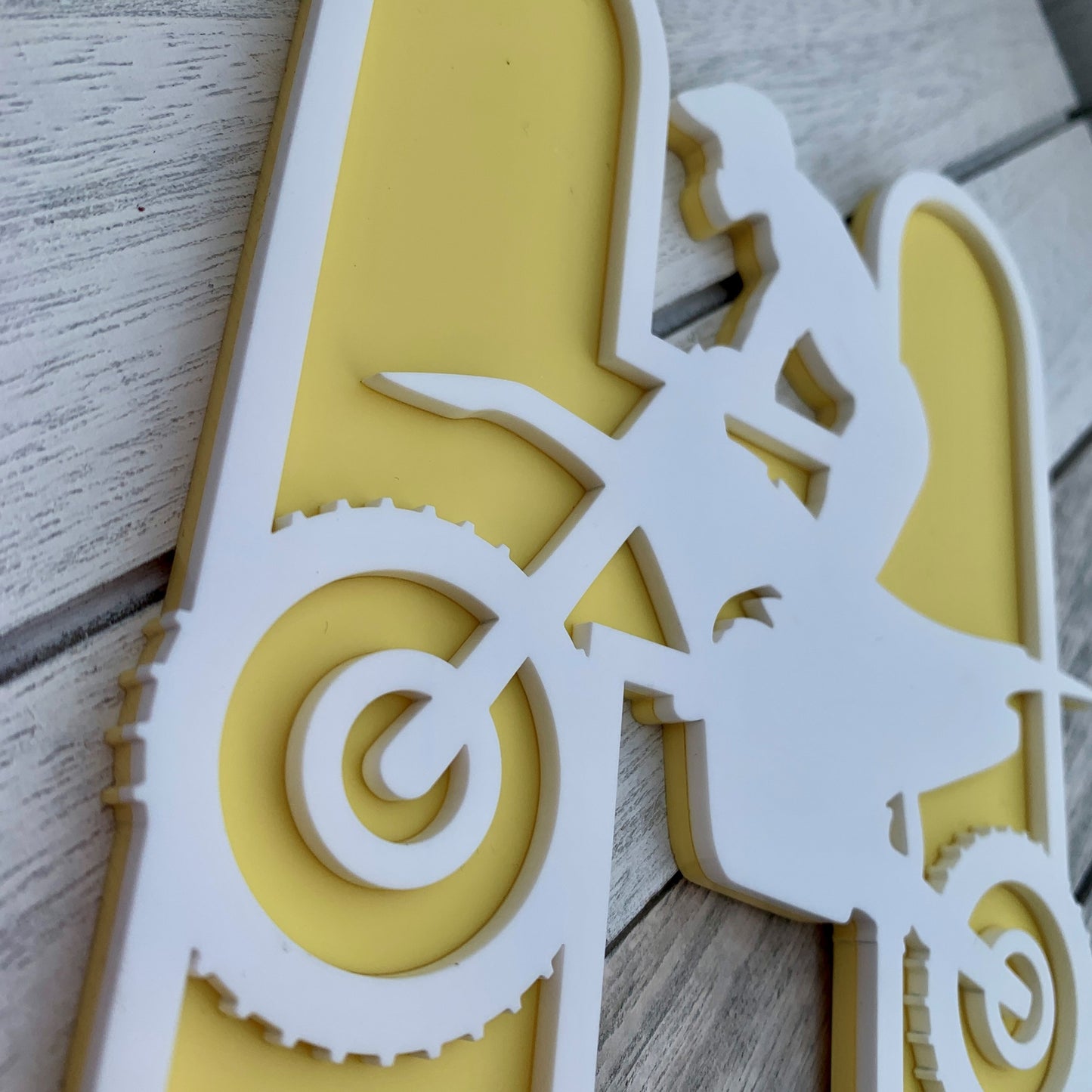 Motorcross Themed Wall Letters