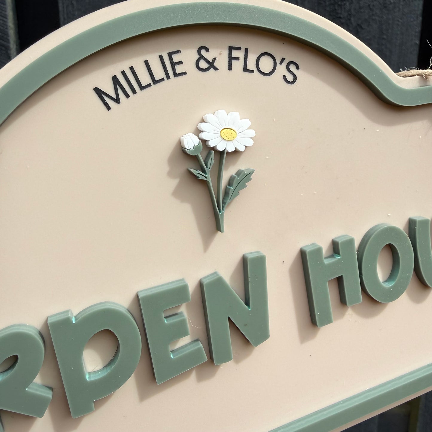 Personalised Children's Outdoor Garden Sign
