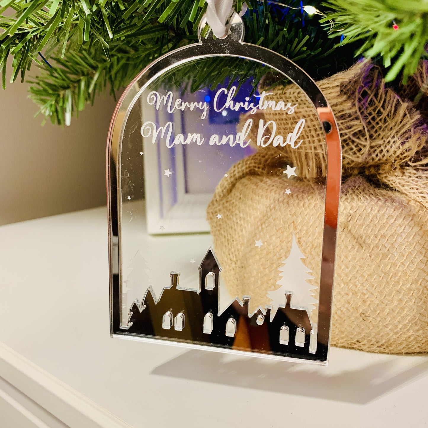 Personalised Christmas Village Arch