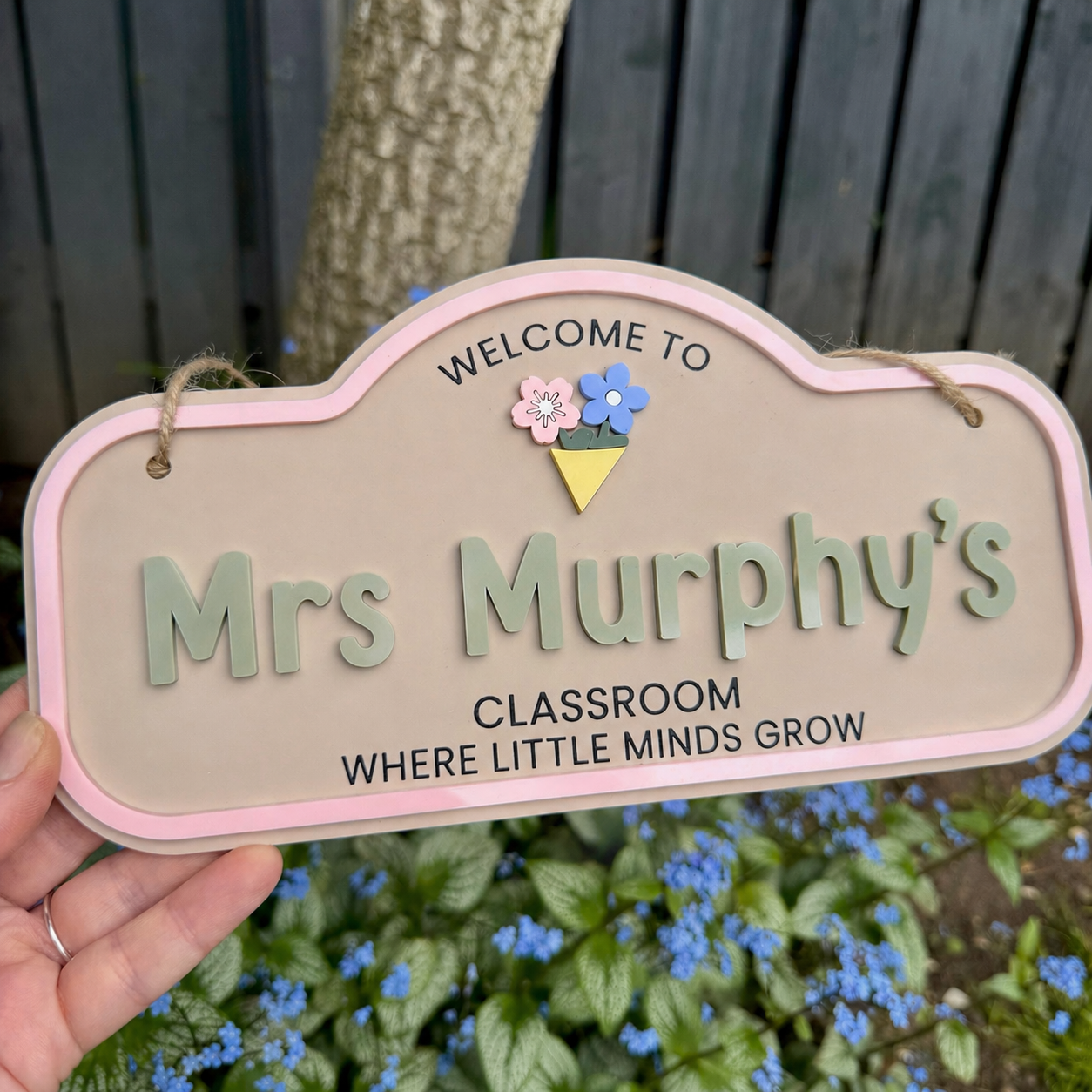Custom Children's Outdoor Wendy House Sign