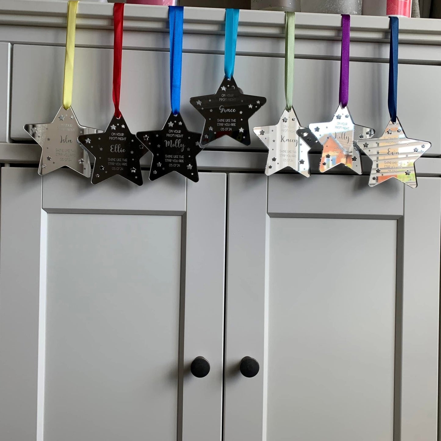 Personalised 'On Your Prom Night, Shine Like The Star That You Are' Decoration