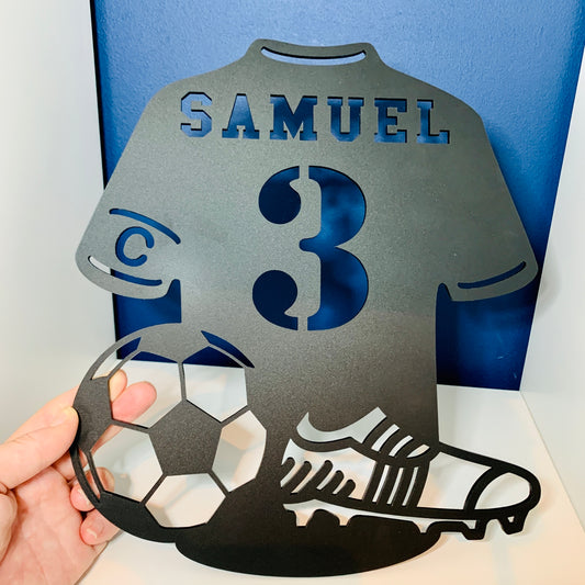 Personalised Football Shirt Wall Art