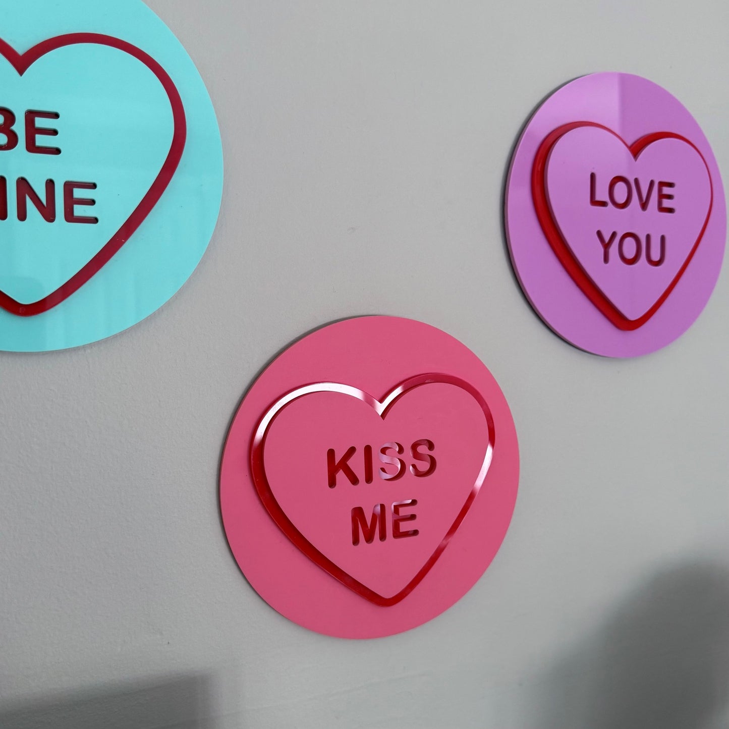 Personalised Love Heart Messages