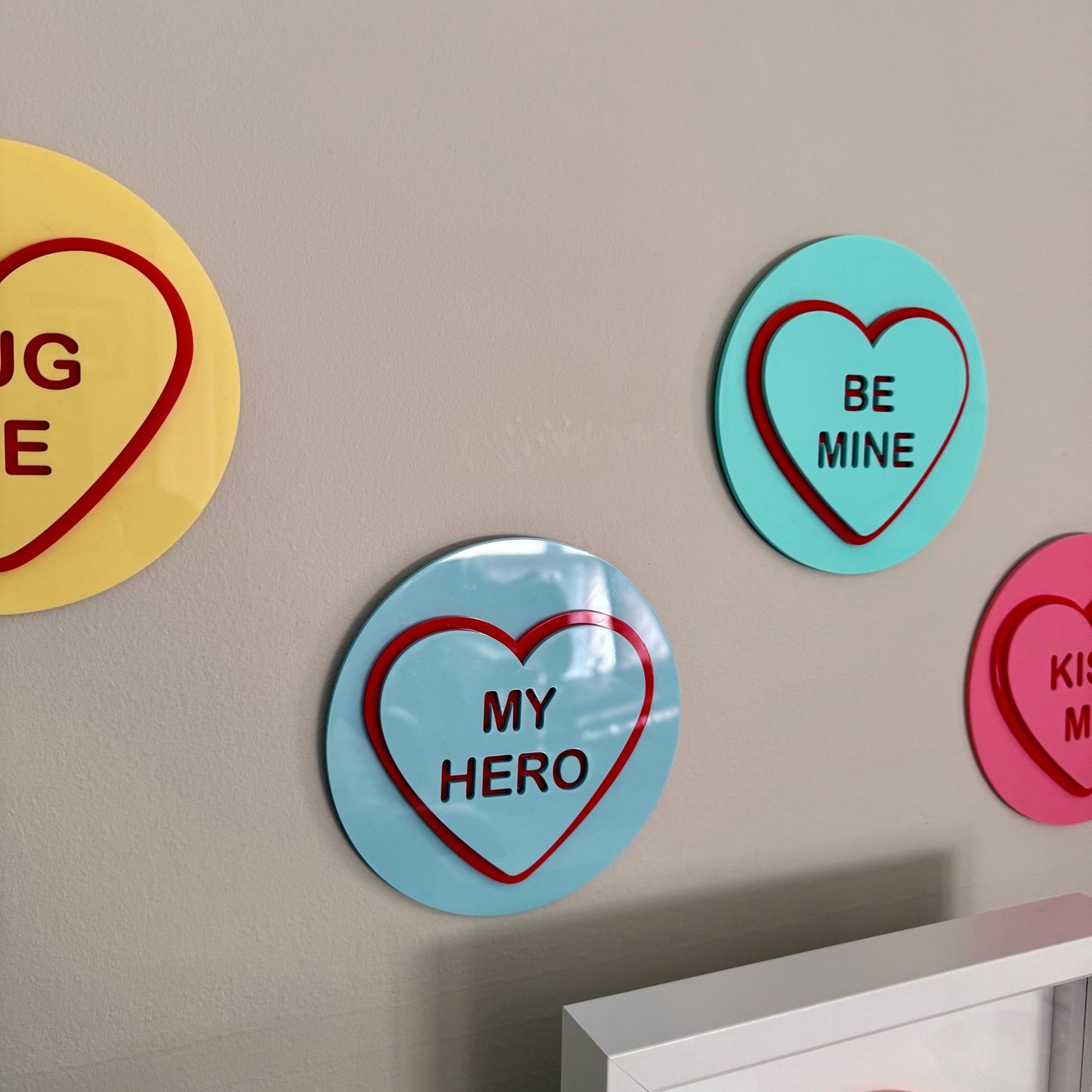 Personalised Love Heart Messages