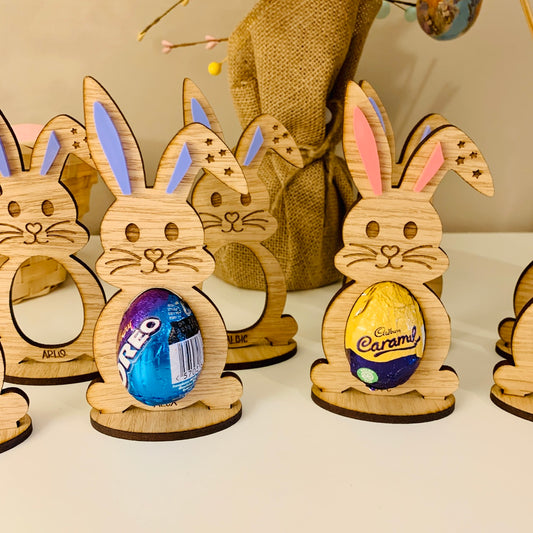 Personalised Easter Bunny Egg Holder