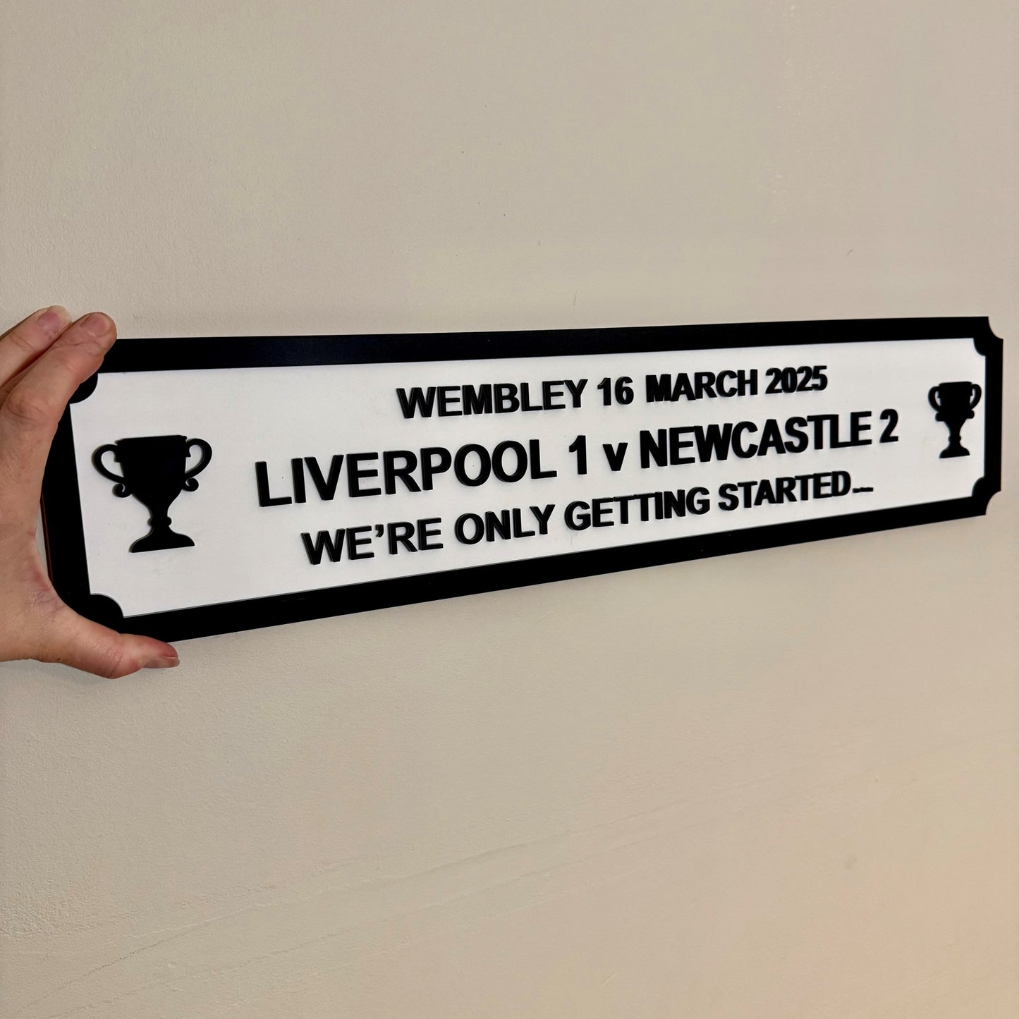 Geordies Street Sign