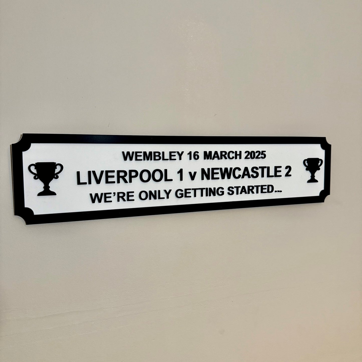 Geordies Street Sign