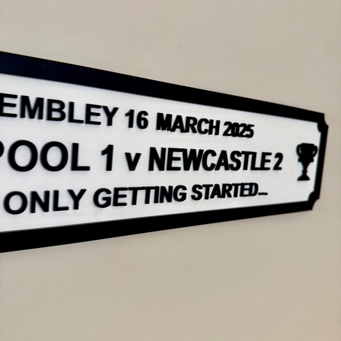 Geordies Street Sign