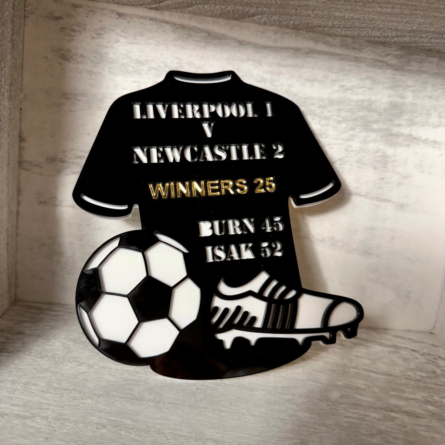 Mini Geordie Keepsake Acrylic Shirt