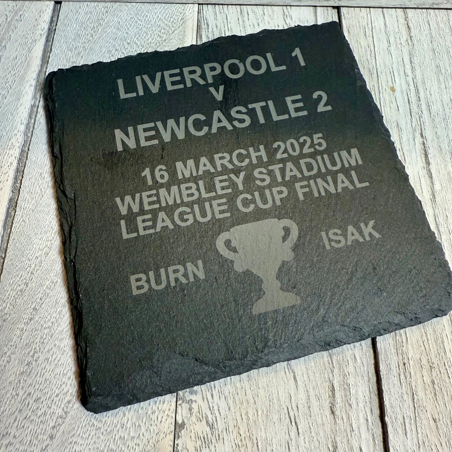 Slate Geordies Coaster