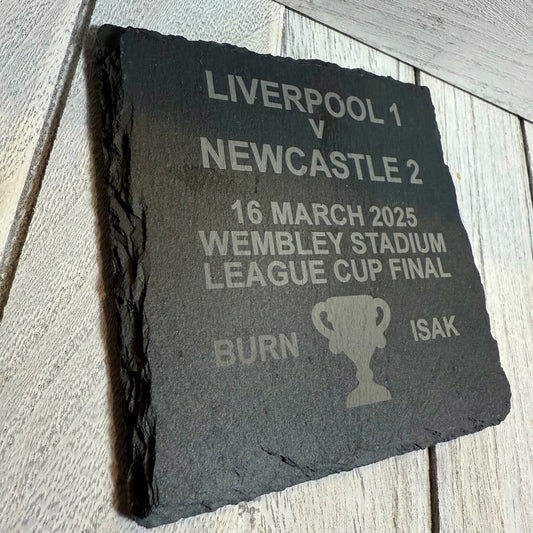Slate Geordies Coaster