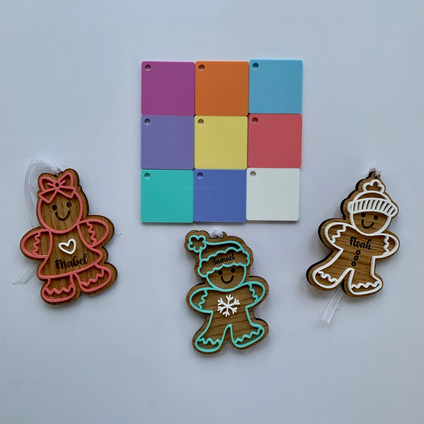 Personalised 3D Gingerbread Bauble