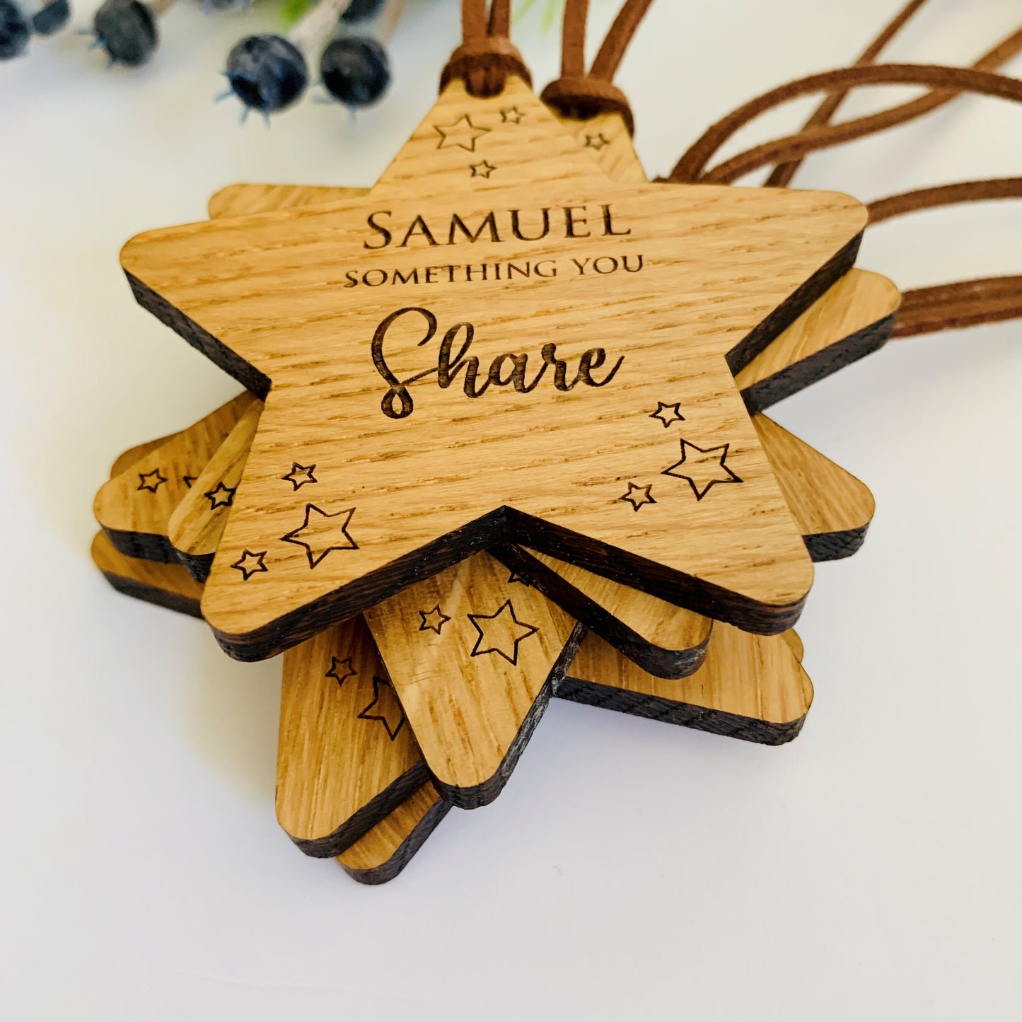 Personalised Something you Want, Need, Wear, Read and Share gift tags