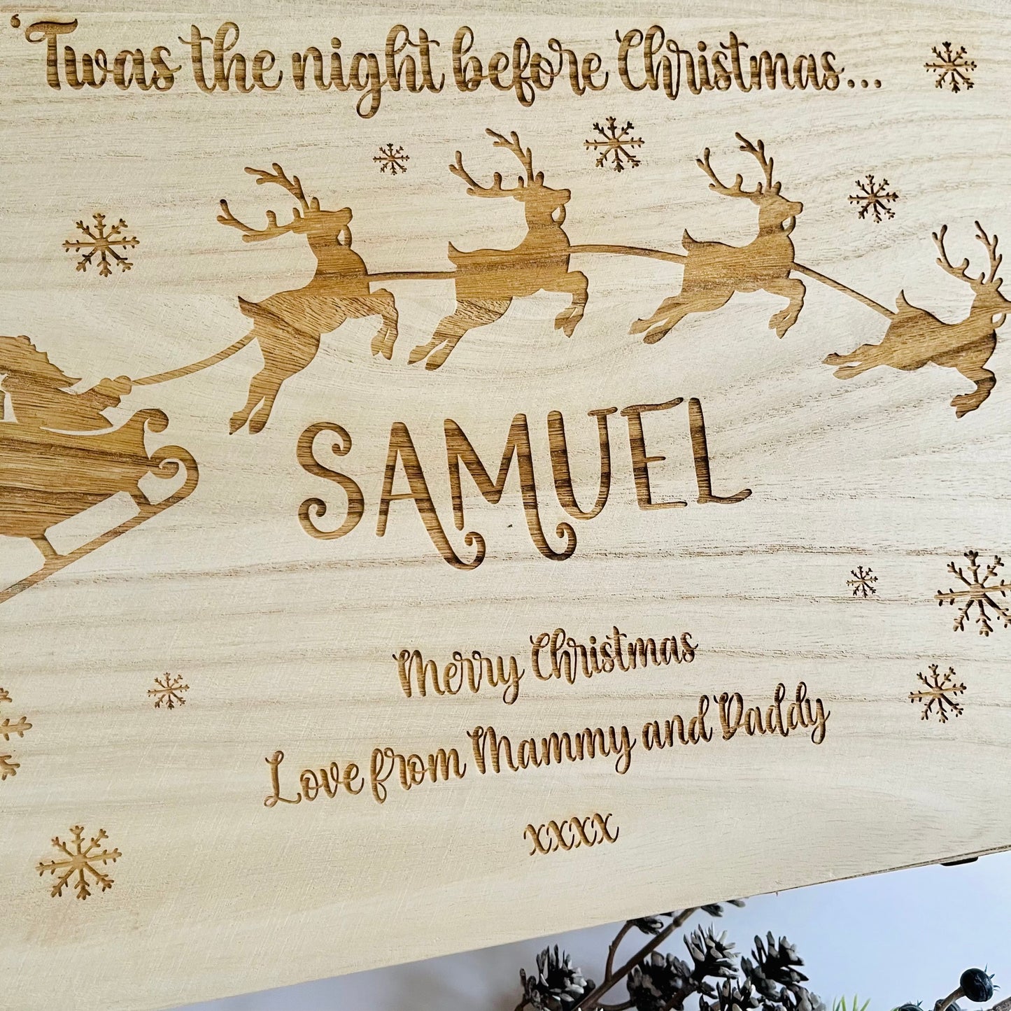 Personalised Christmas Eve Box