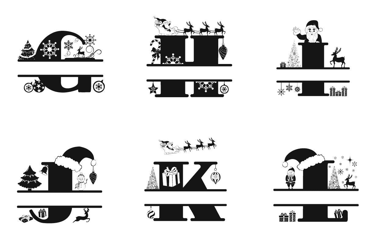 Personalised Oak Monogram Bauble