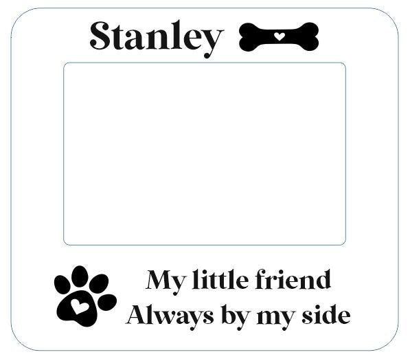 Personalised Wide Photo Frame