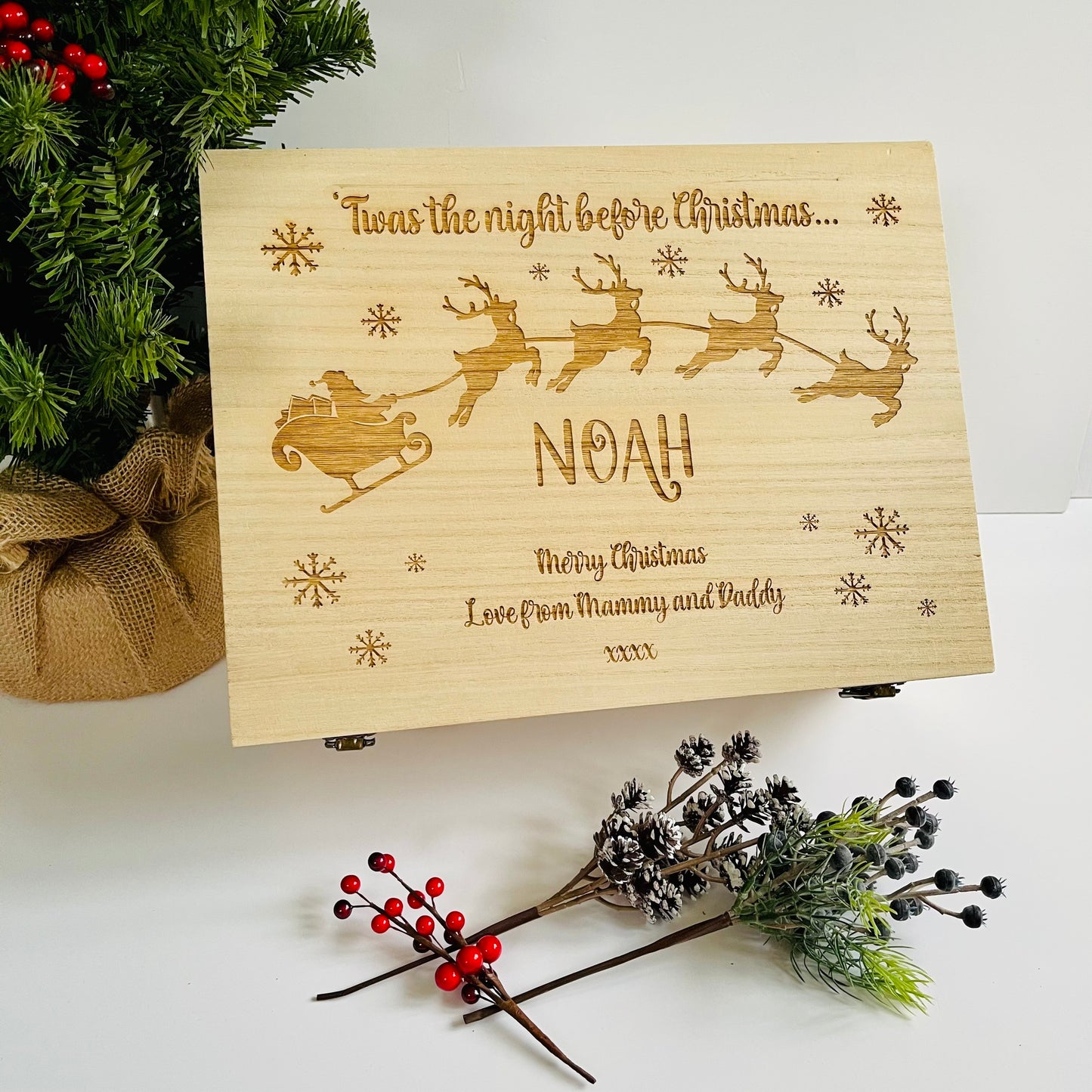 Personalised Christmas Eve Box