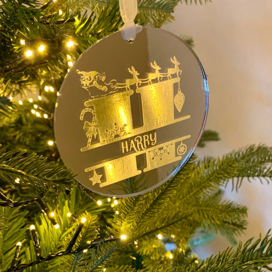 Personalised Acrylic Monogram Bauble