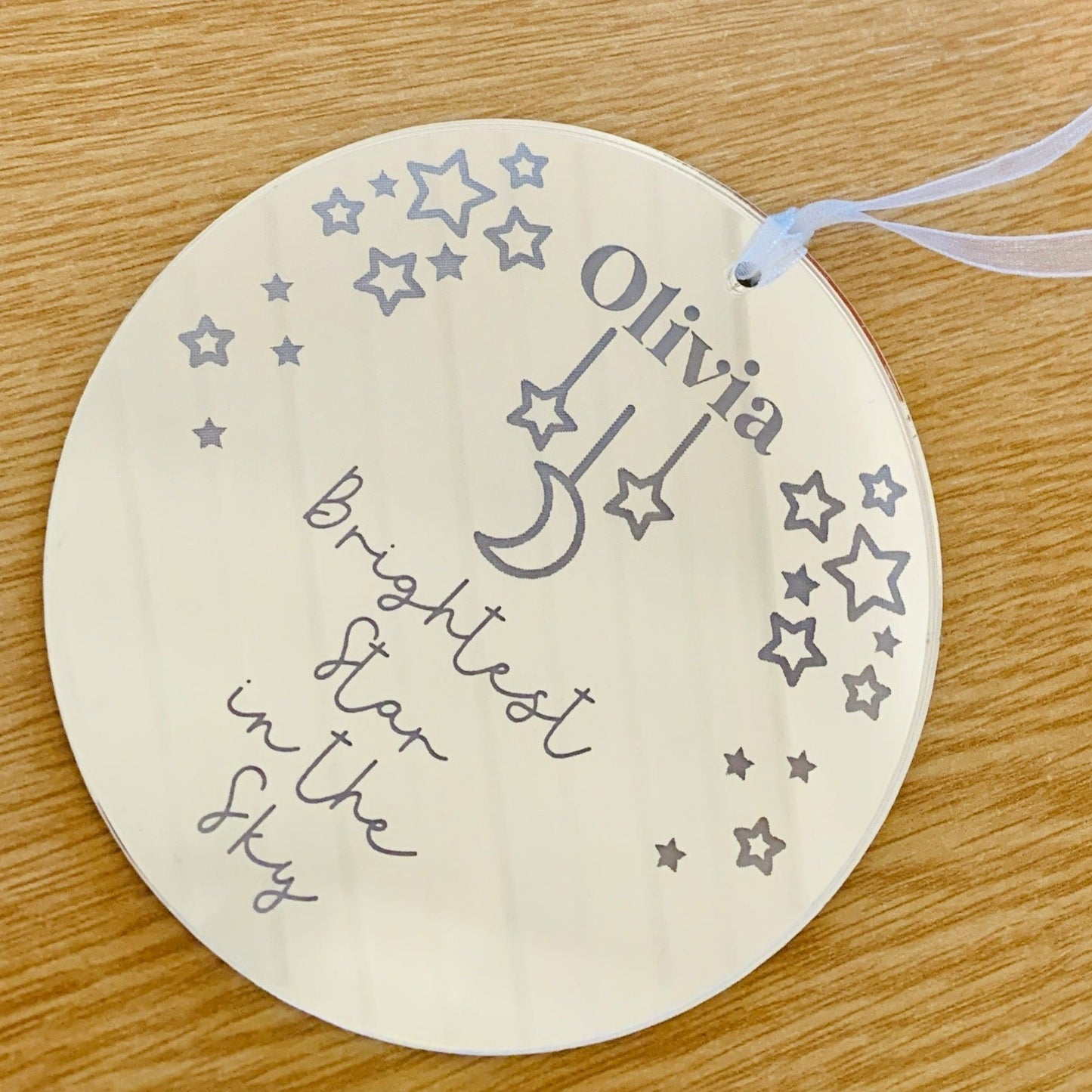 Personalised Memoriam Hanging Decoration