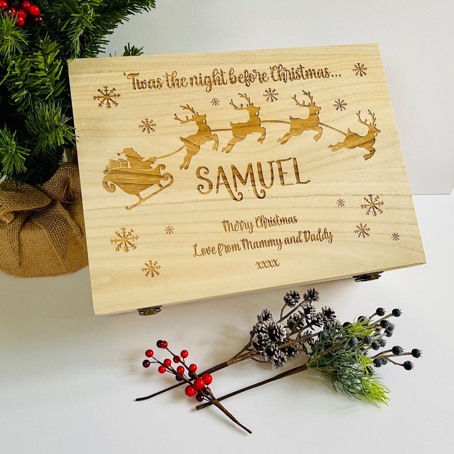 Personalised Christmas Eve Box