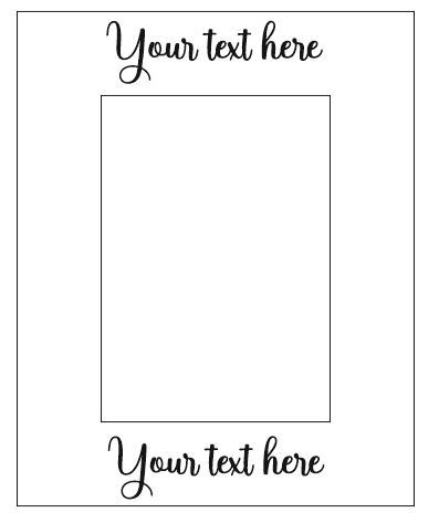 Personalised Photo Frame (Standard)