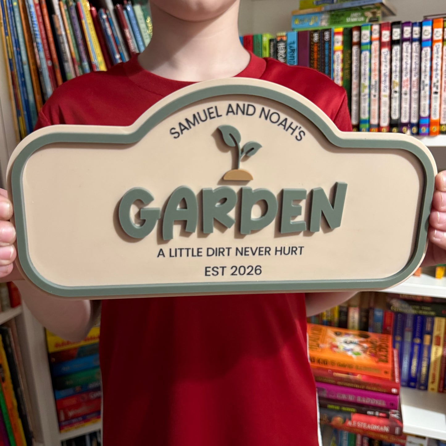 Personalised Children's Outdoor Garden Sign
