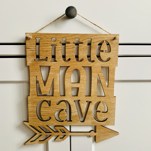 Little Man Cave Sign