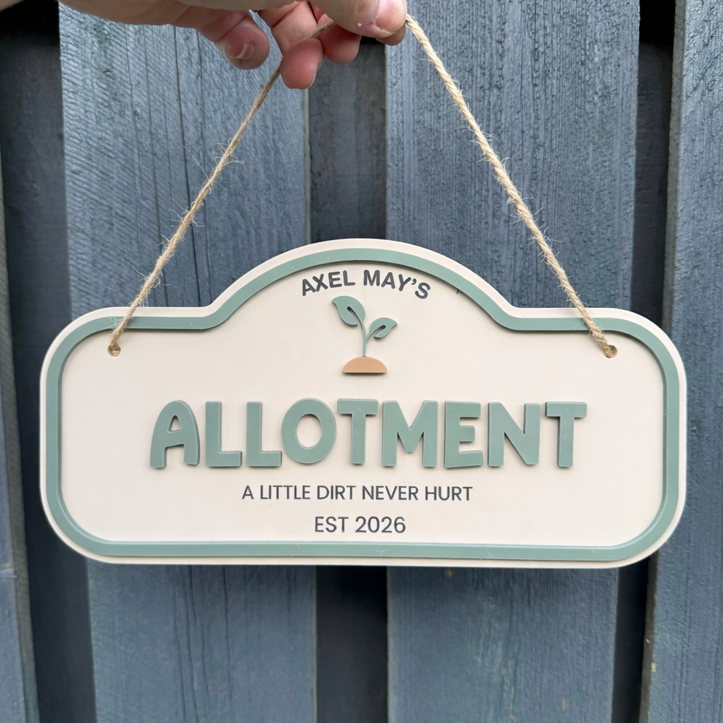 Personalised Children's Outdoor Garden Sign