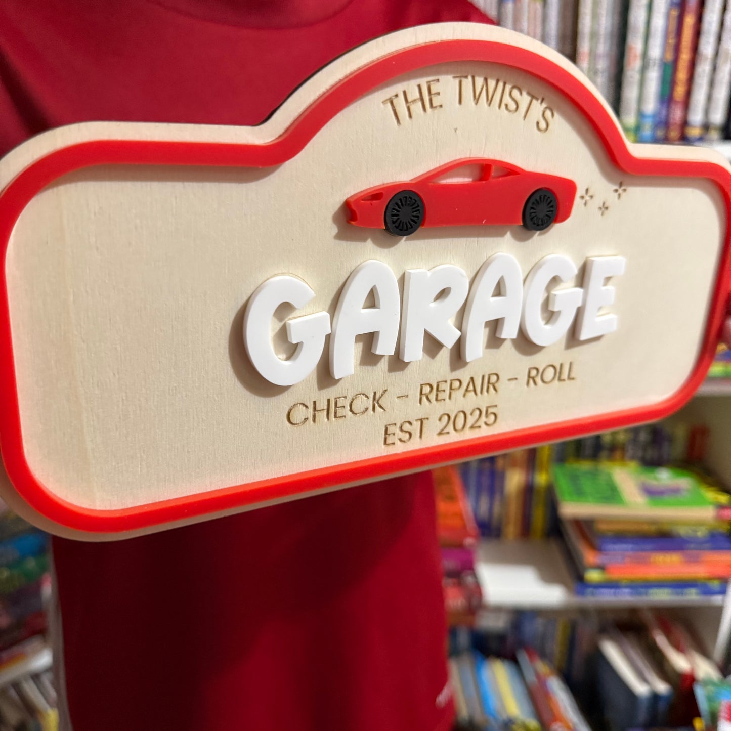 Custom Children's Play Garage Sign