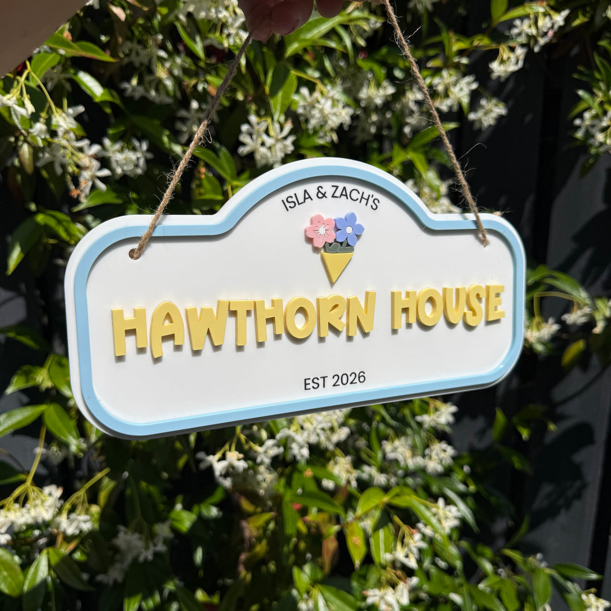 Custom Children's Outdoor Wendy House Sign