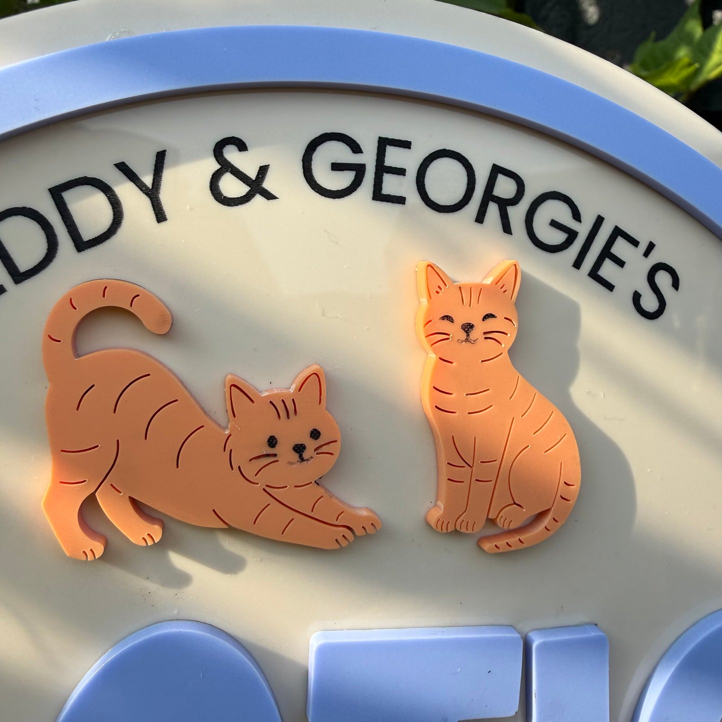 Custom Catio Garden Sign
