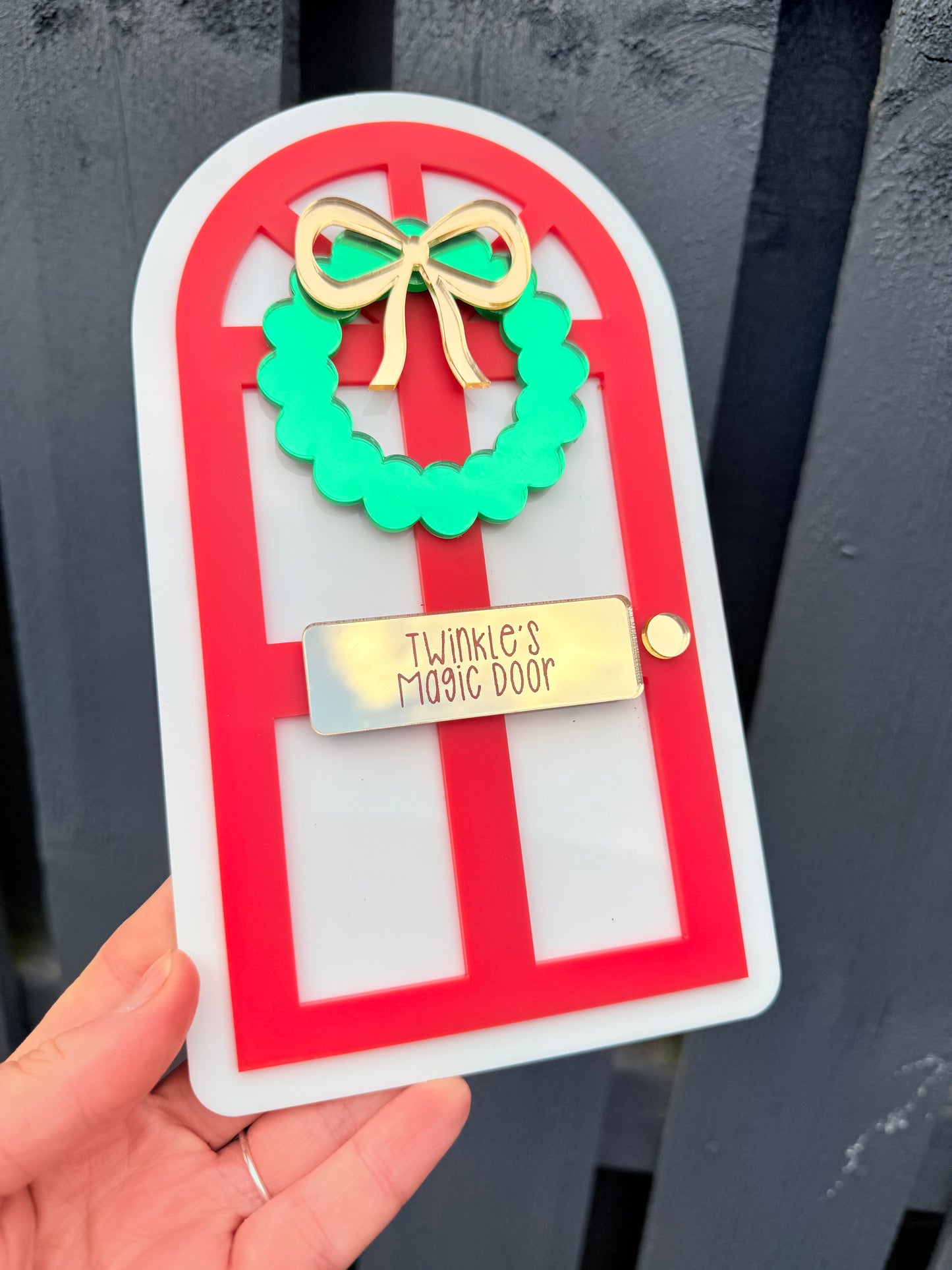 Personalised Magic Elf Door | Elf Arrival Door