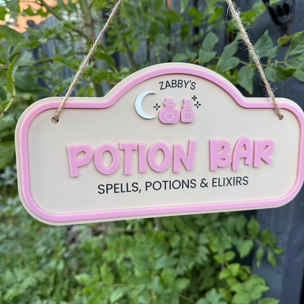 Personalised Children's Outdoor Mud Kitchen Sign