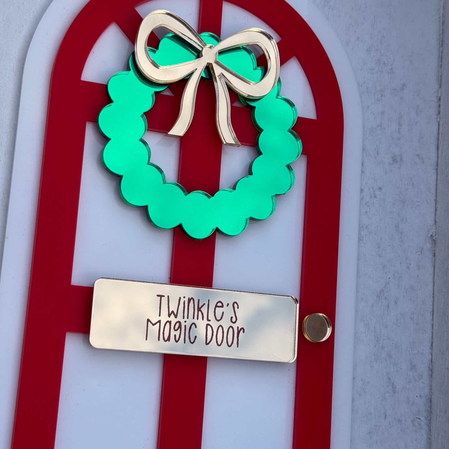Personalised Magic Elf Door | Elf Arrival Door