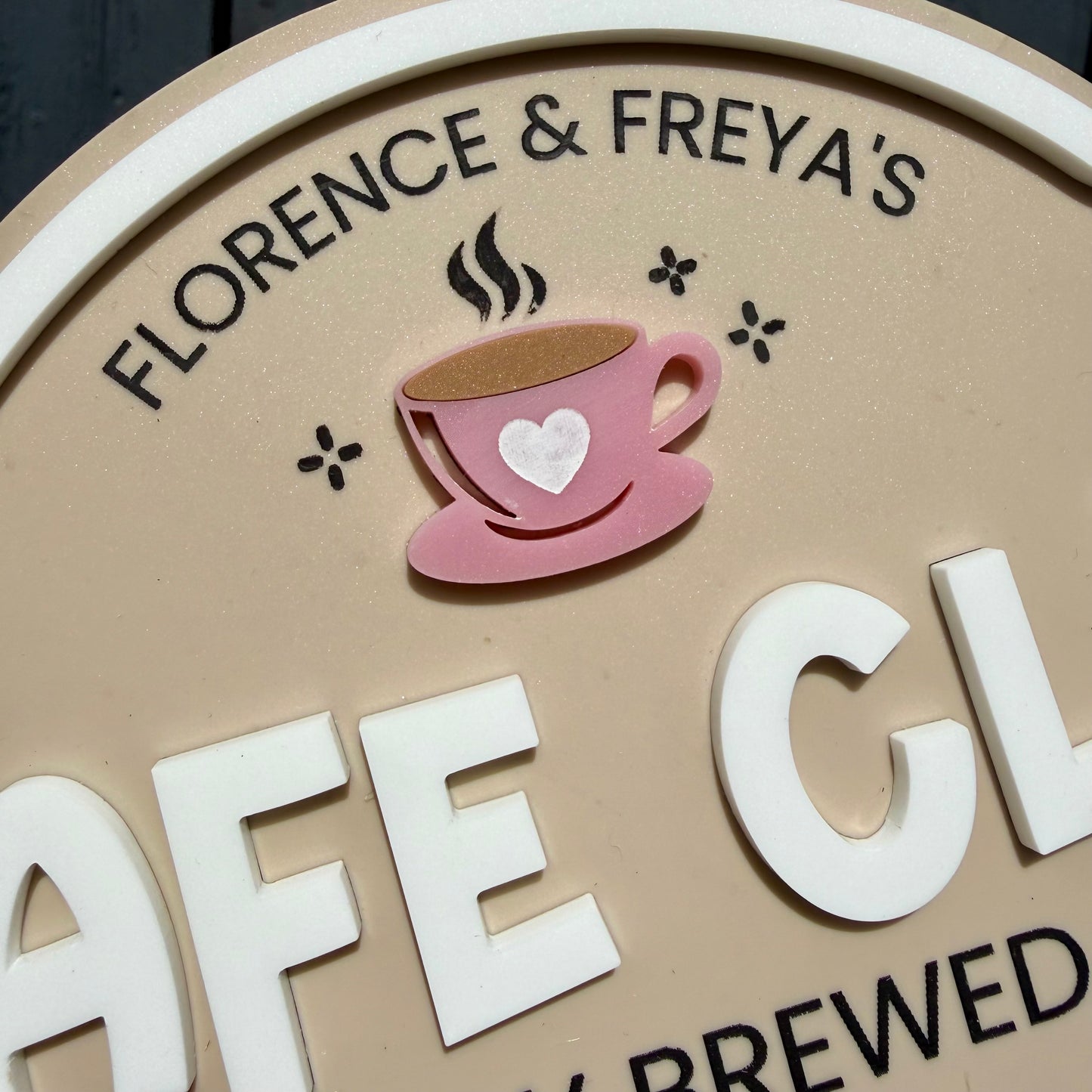 Custom Children's Pretend Play Cafe Sign