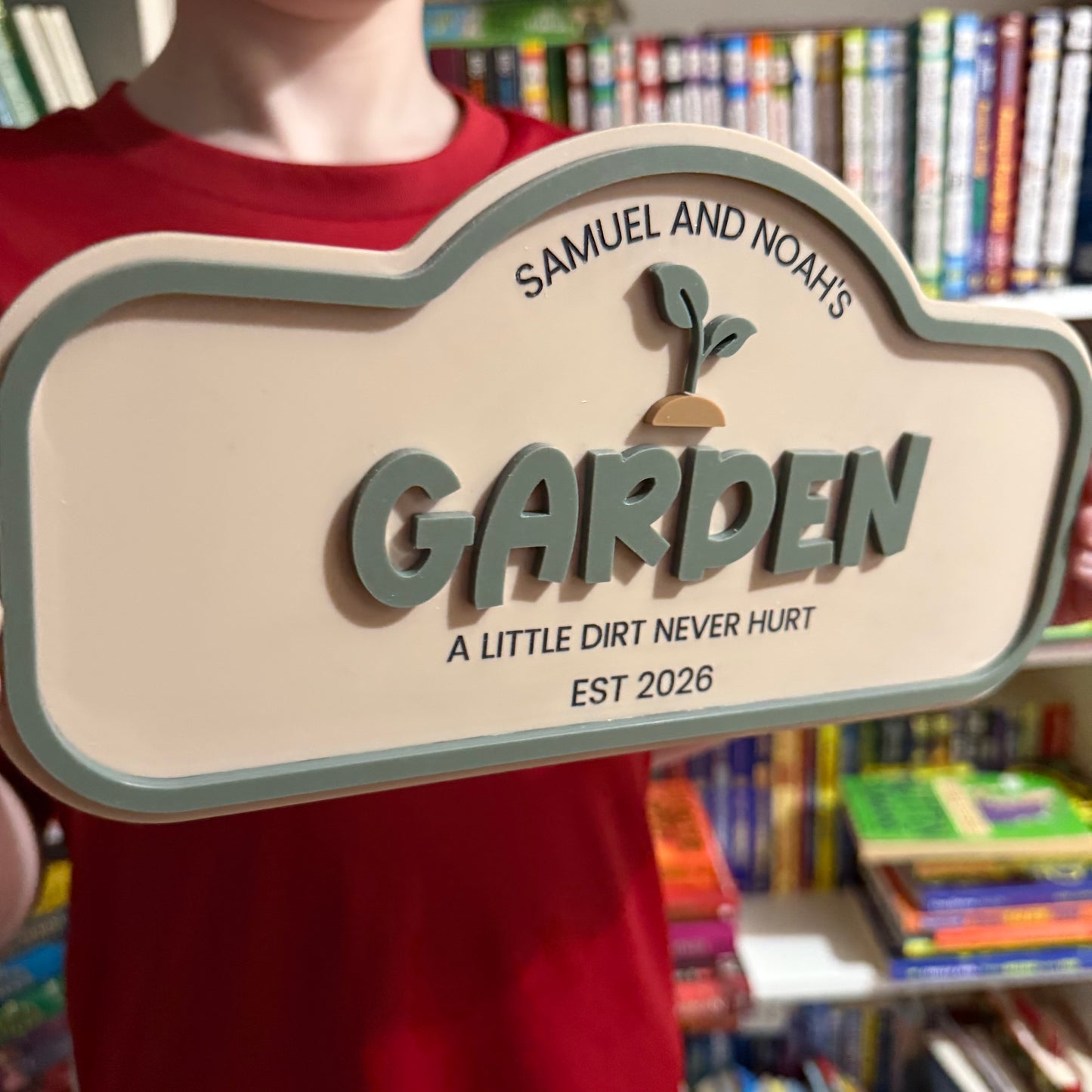 Personalised Children's Outdoor Garden Sign