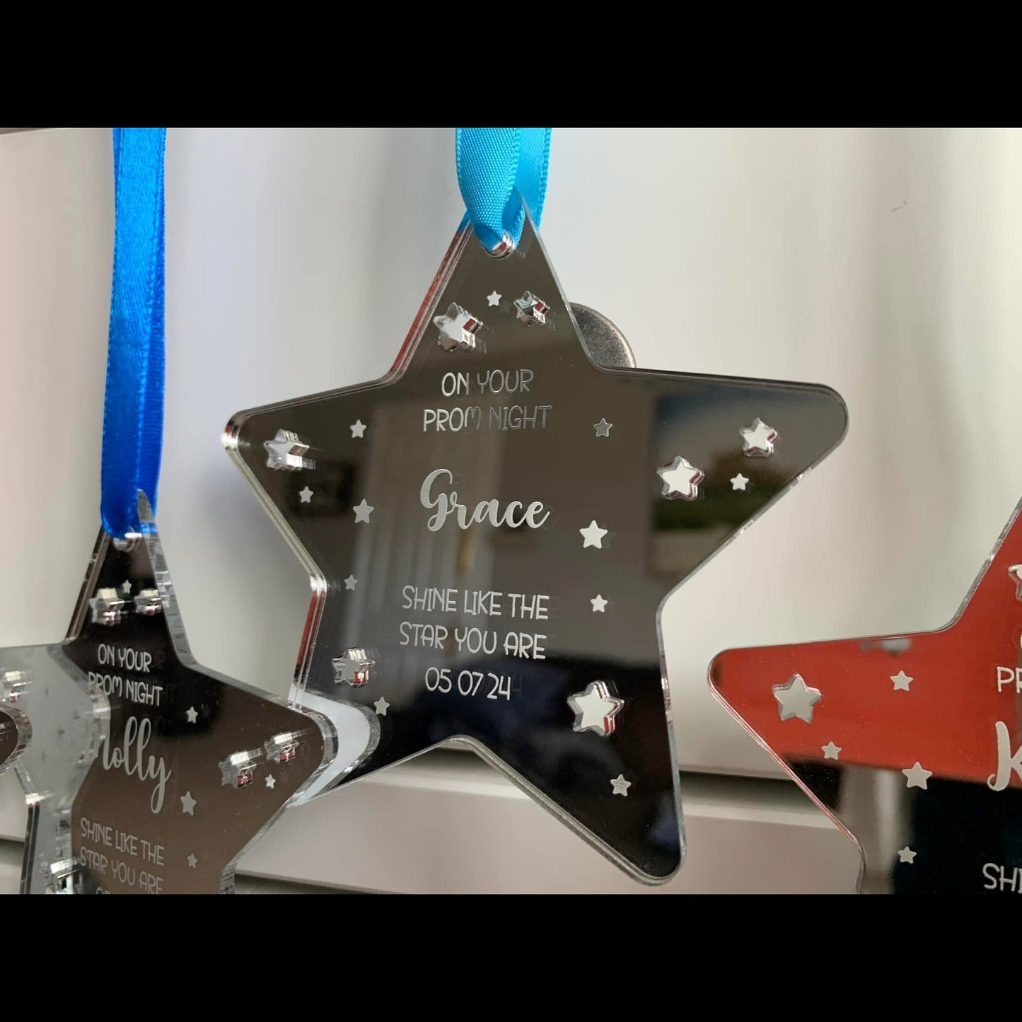 Personalised 'On Your Prom Night, Shine Like The Star That You Are' Decoration