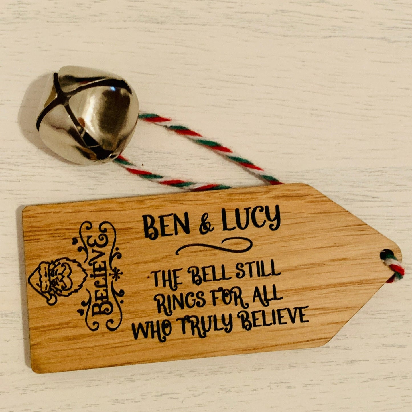 Personalised Santa Sleigh Bell