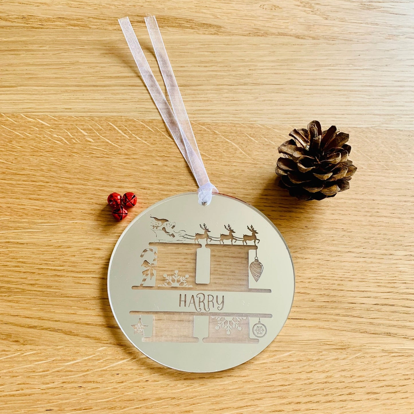 Personalised Acrylic Monogram Bauble